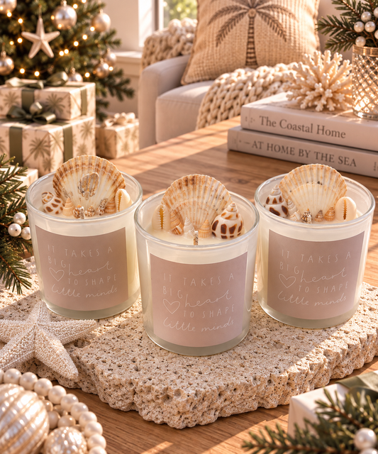 Teacher Appreciation Candle | Soft Pink