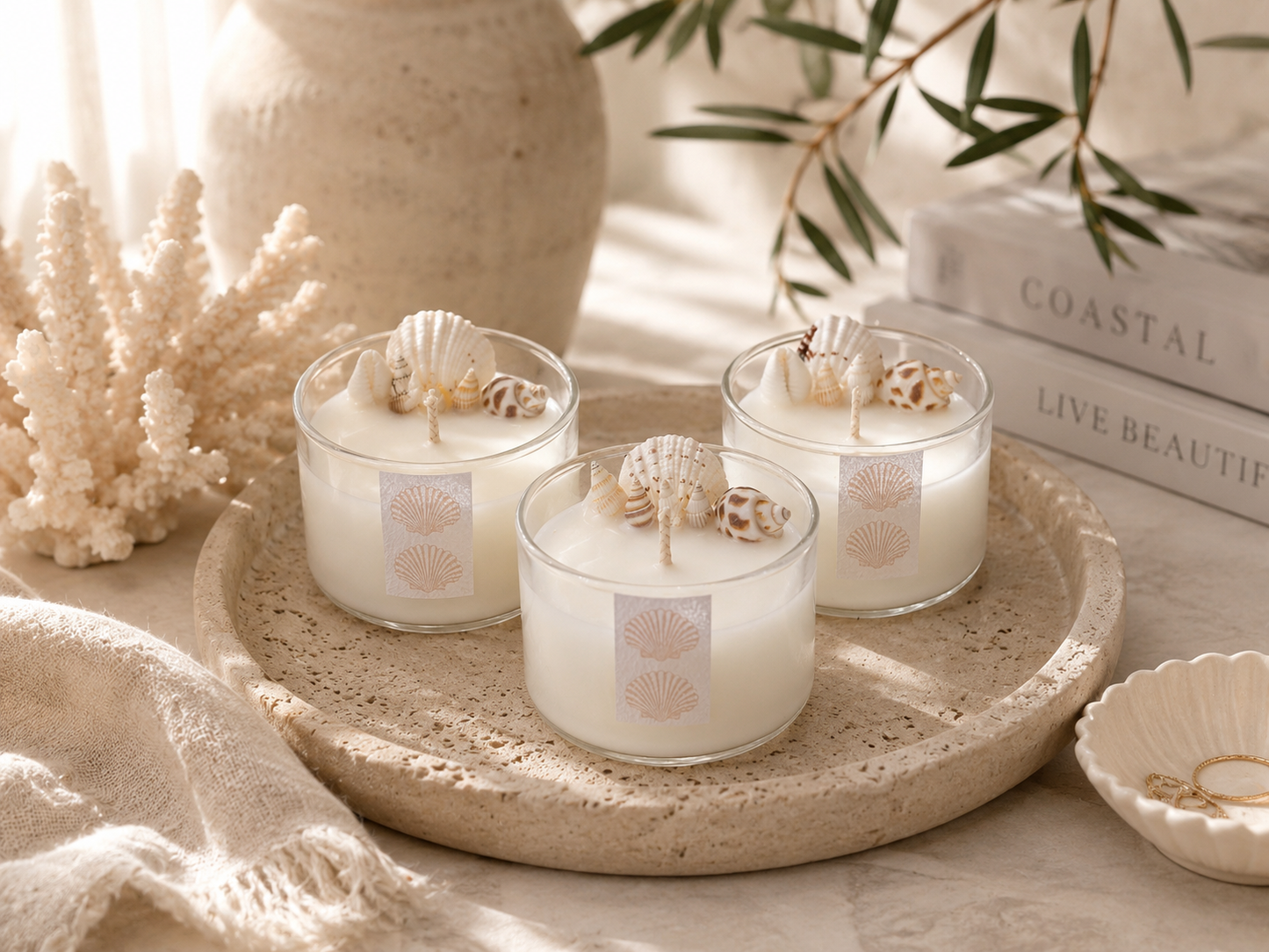 Little Ocean Kiss | Petite Candle