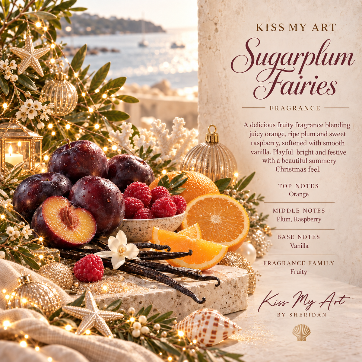 Beachside Christmas Candle | 350 mL