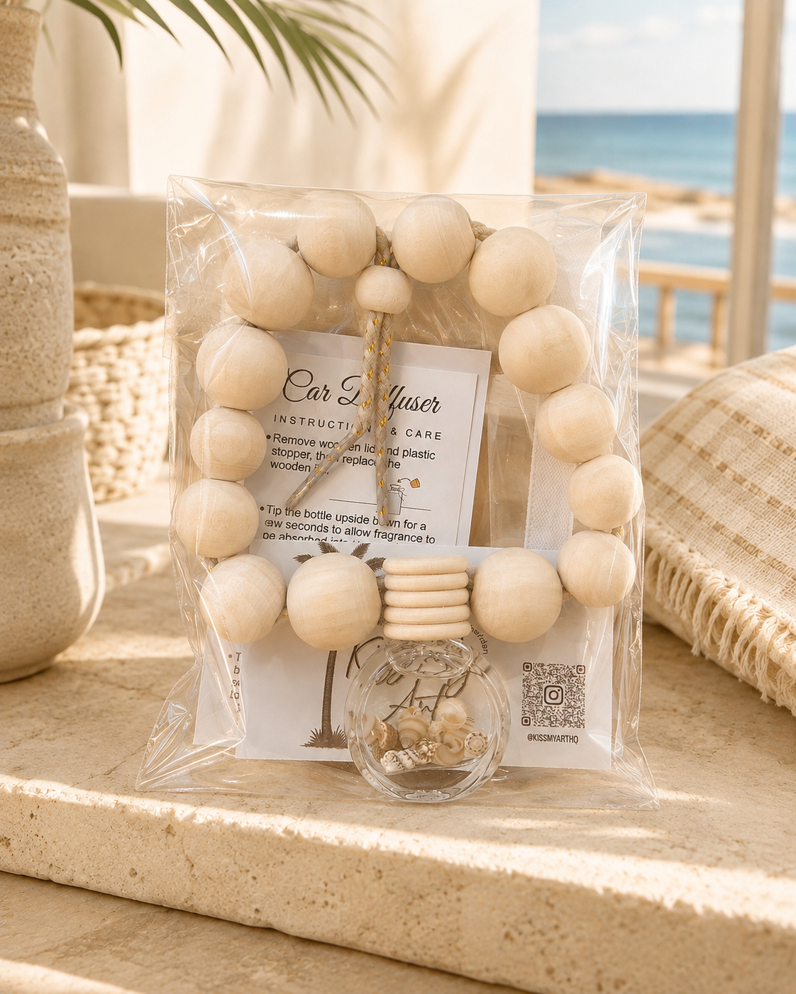 Amalfi Shores | Car Diffuser | Baby Seashells