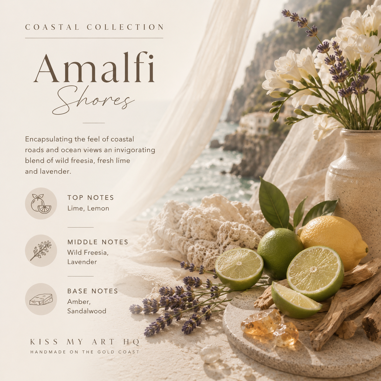 Seaside Collection | Wax Melts Tub | Amalfi Shores