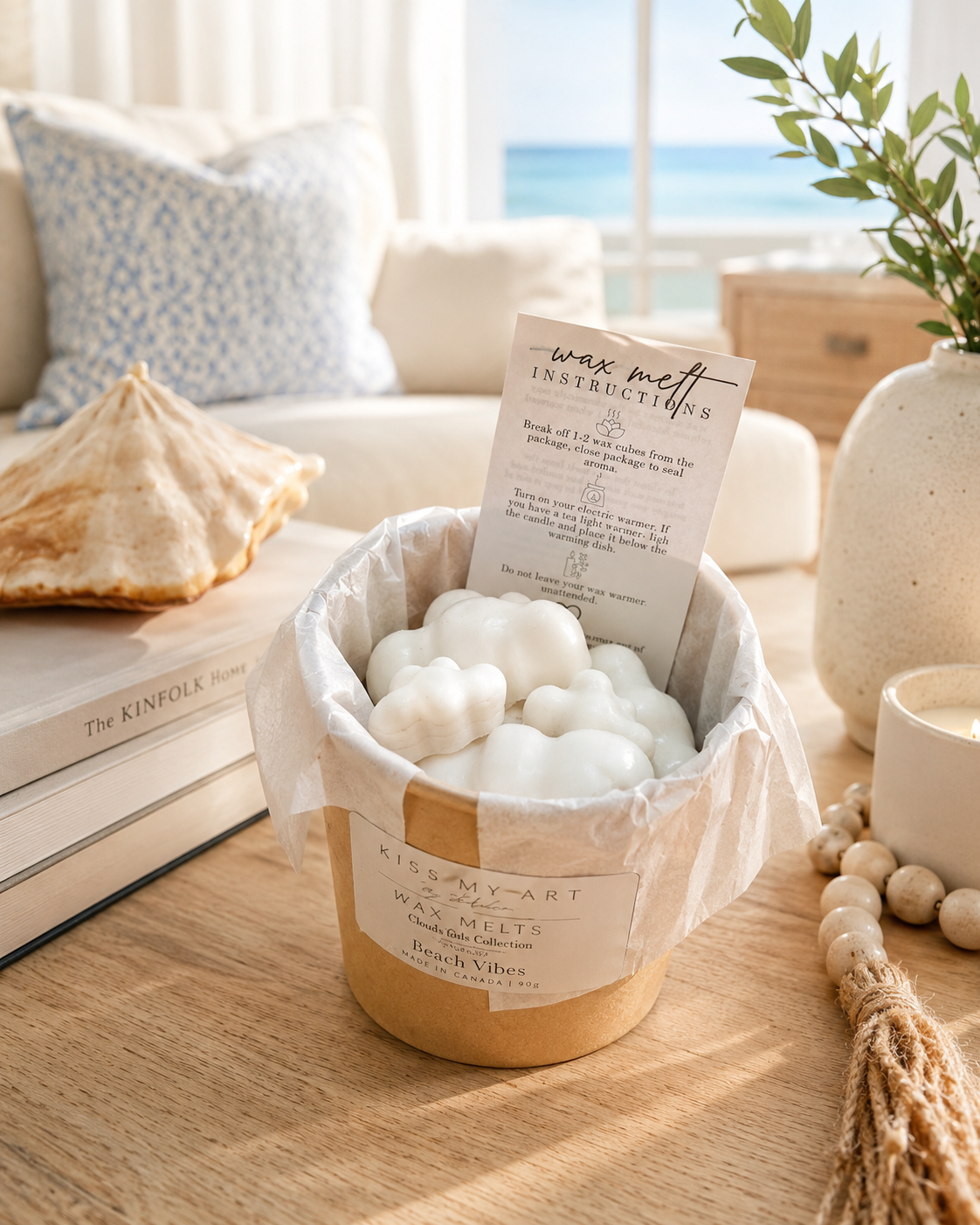 Cloud Nine Collection | Wax Melts Gift Box | Beach Vibes