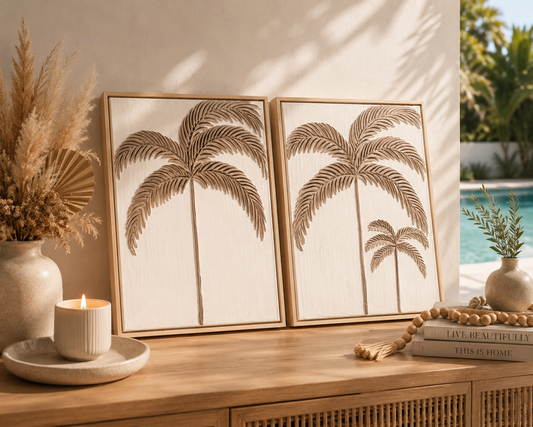 Balmy Palmy Duo | Tan