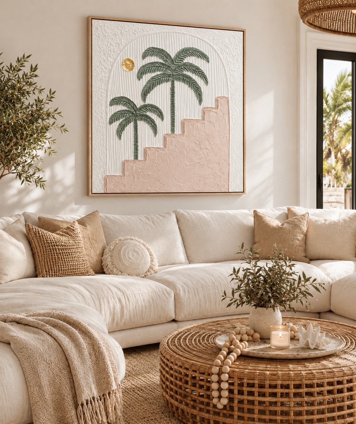 Amalfi Palms | Signature Edition | Sage & Dusty Pink