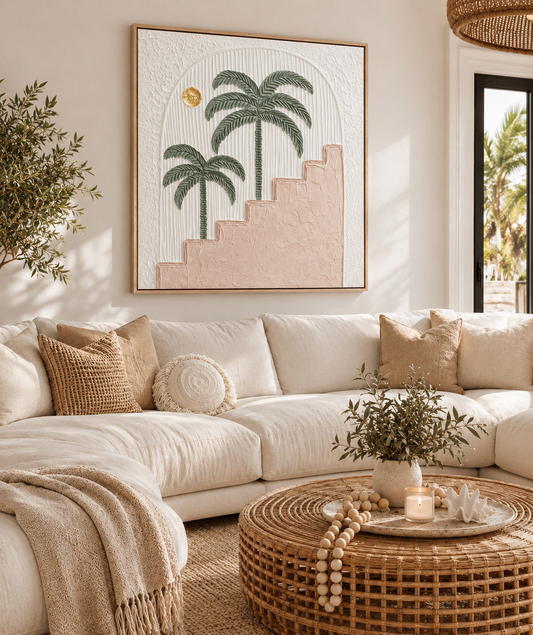 Amalfi Palms | Signature Edition | Sage & Dusty Pink