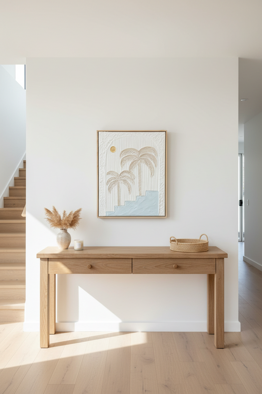 Amalfi Palms | Sand & Blue -