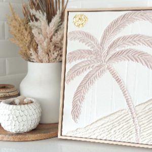 Coast to Coast Palm with Gold Leaf