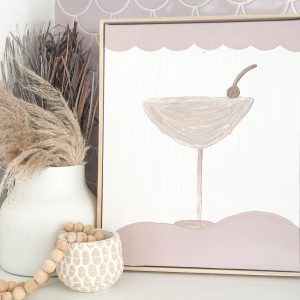 Scalloped Martini